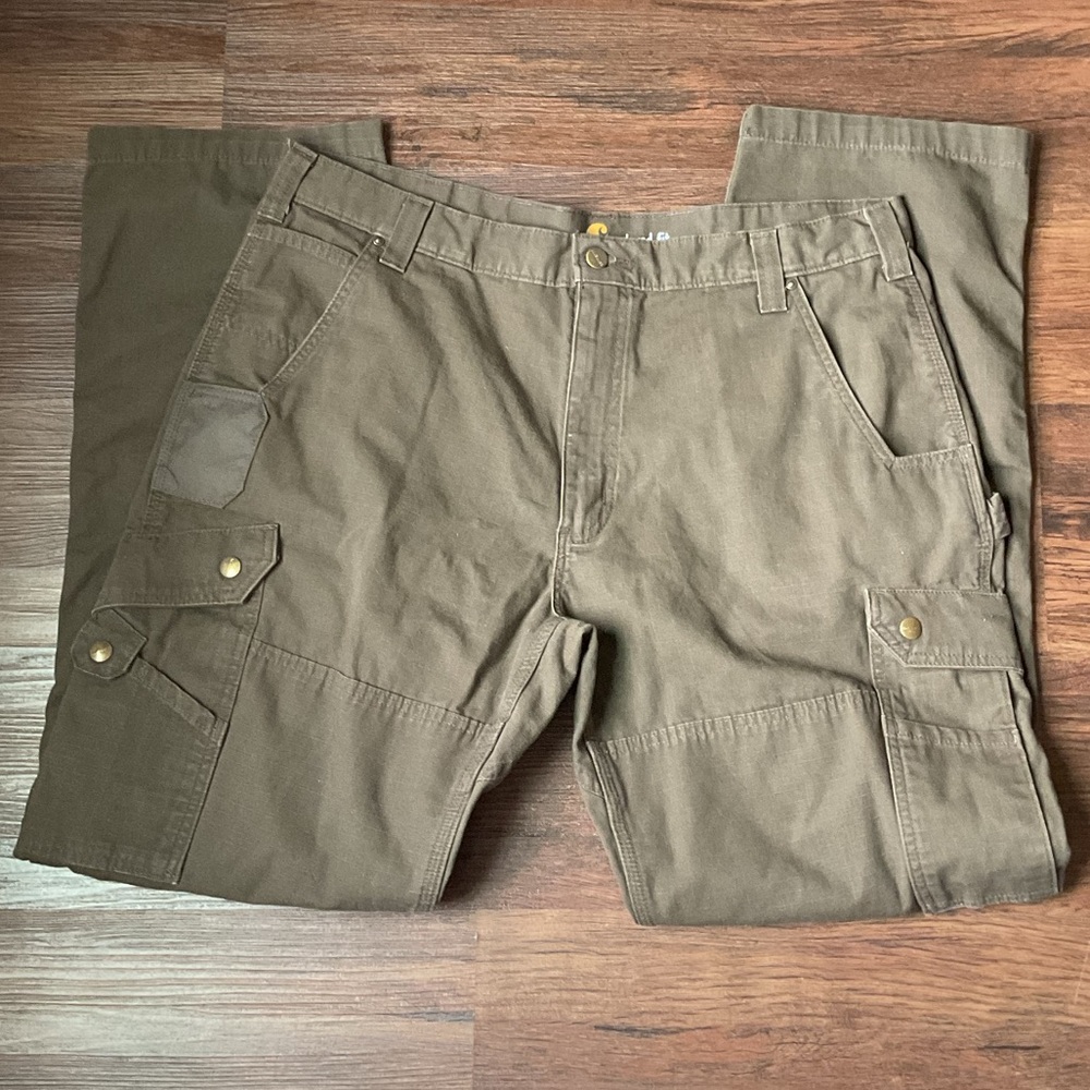 Carhartt Men's Olive Cargo Pants